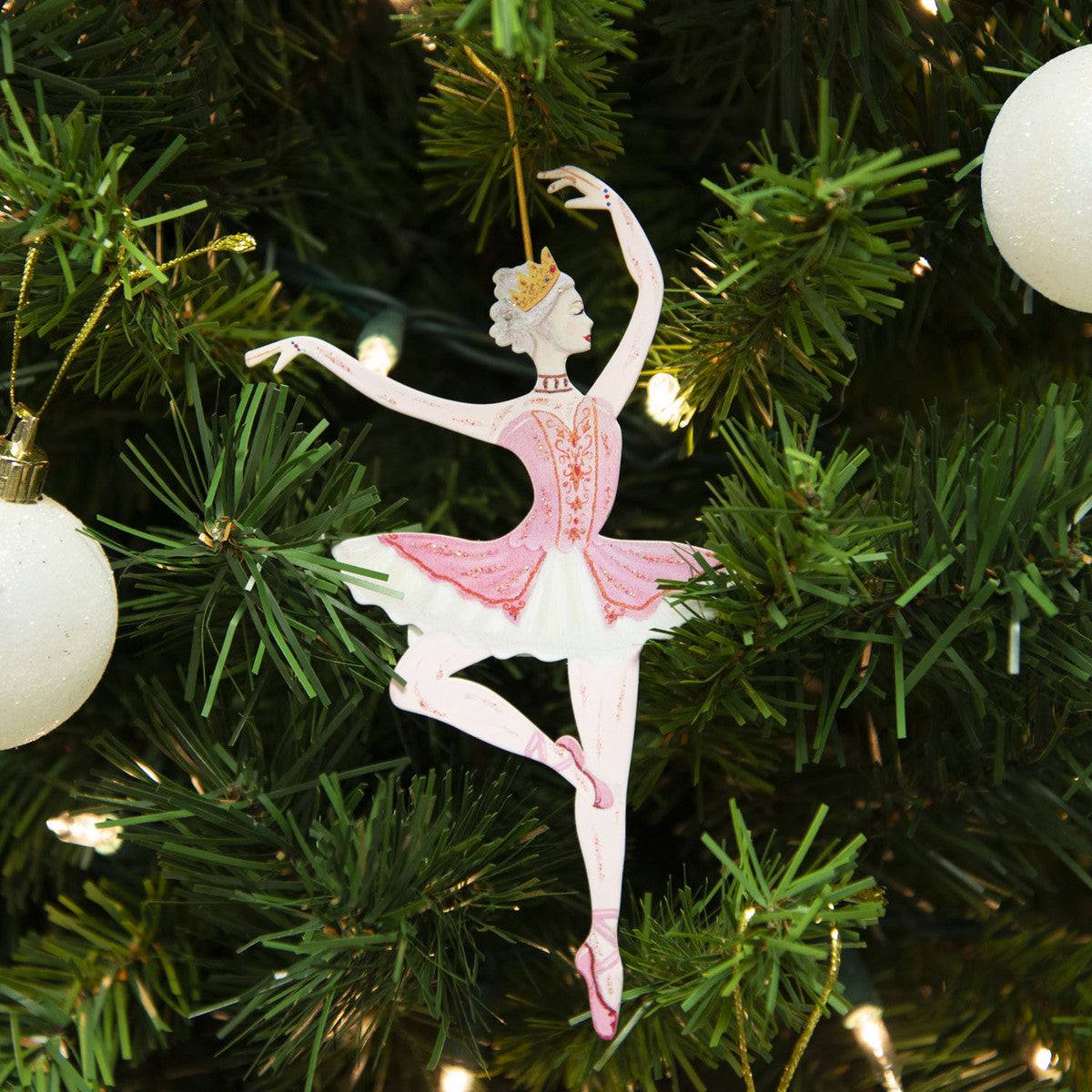 Nutcracker Ballerina Ornament