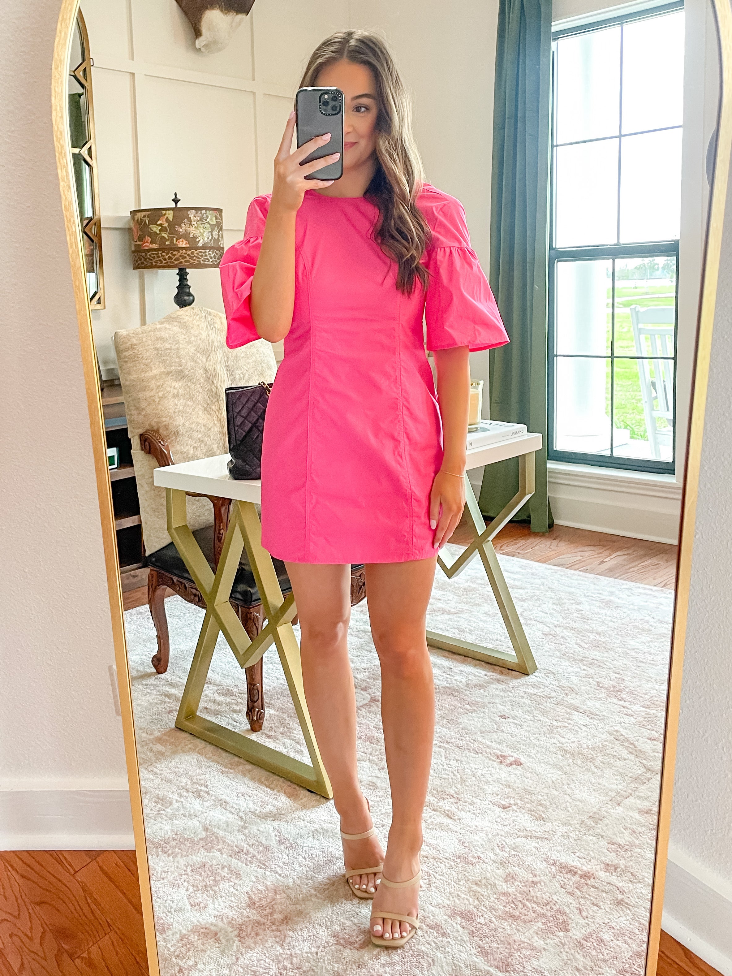 Denika Dress in Pink