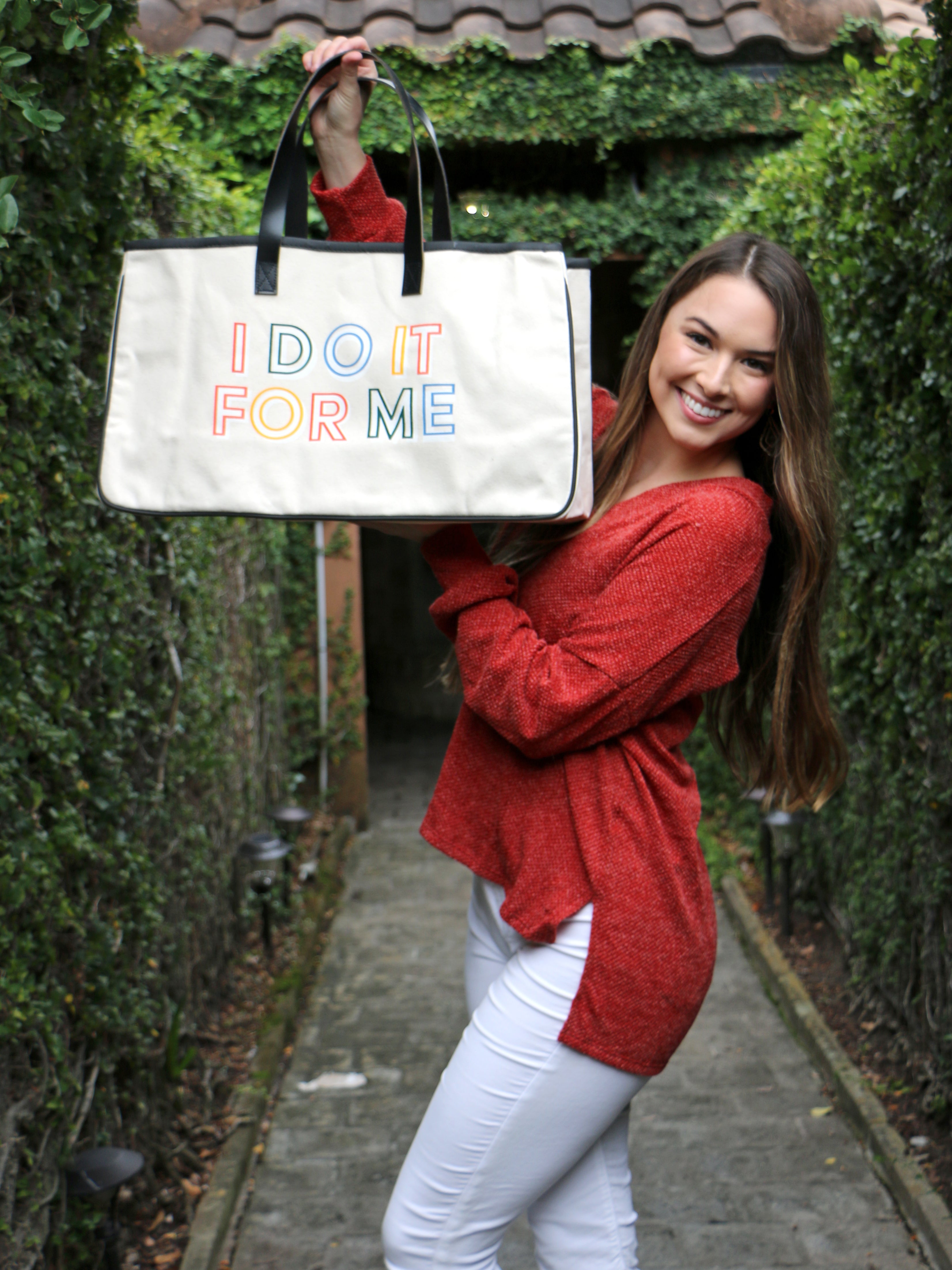I Do it For Me Canvas Tote