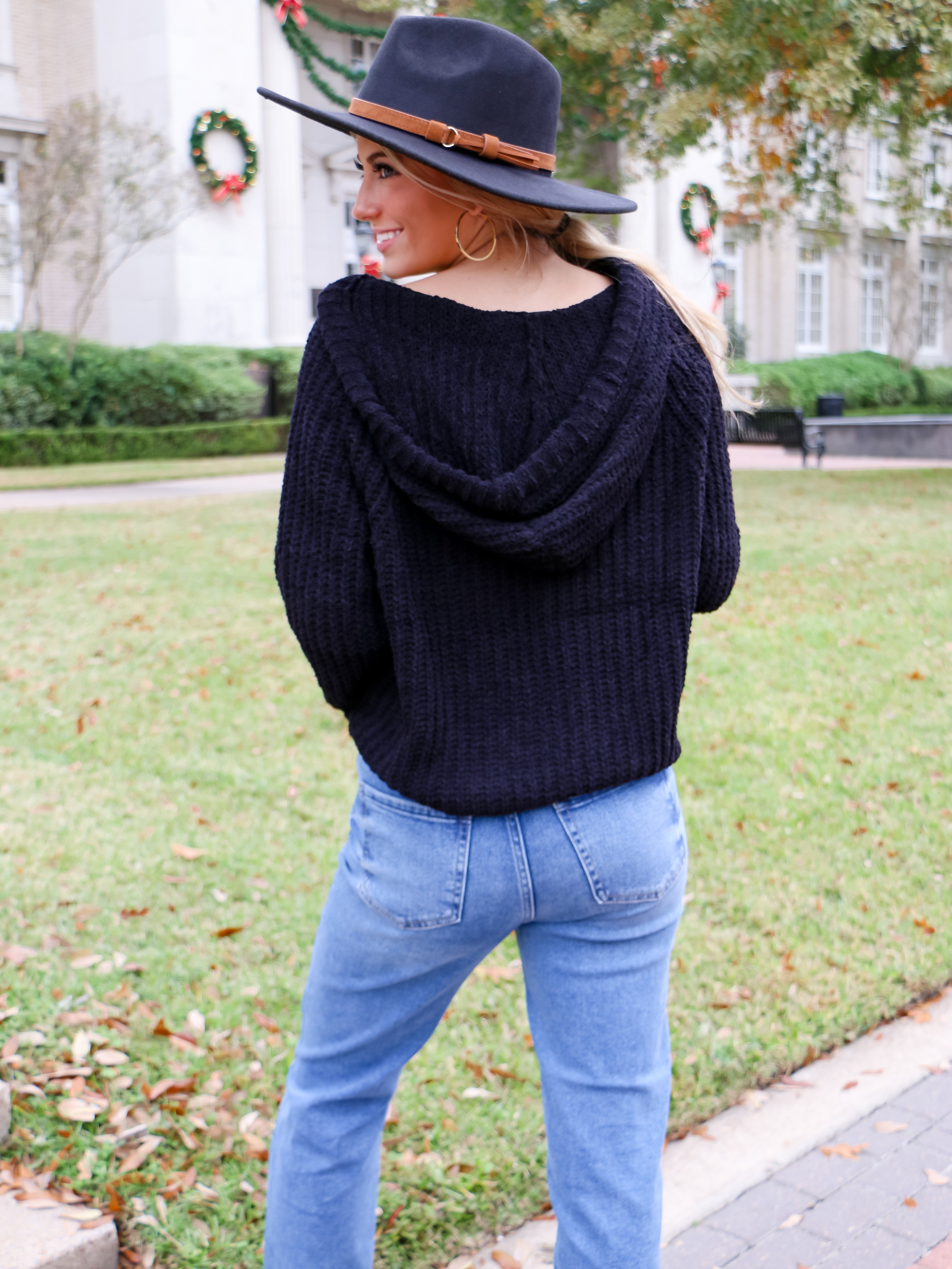 Just For Fun Hoodie in Black