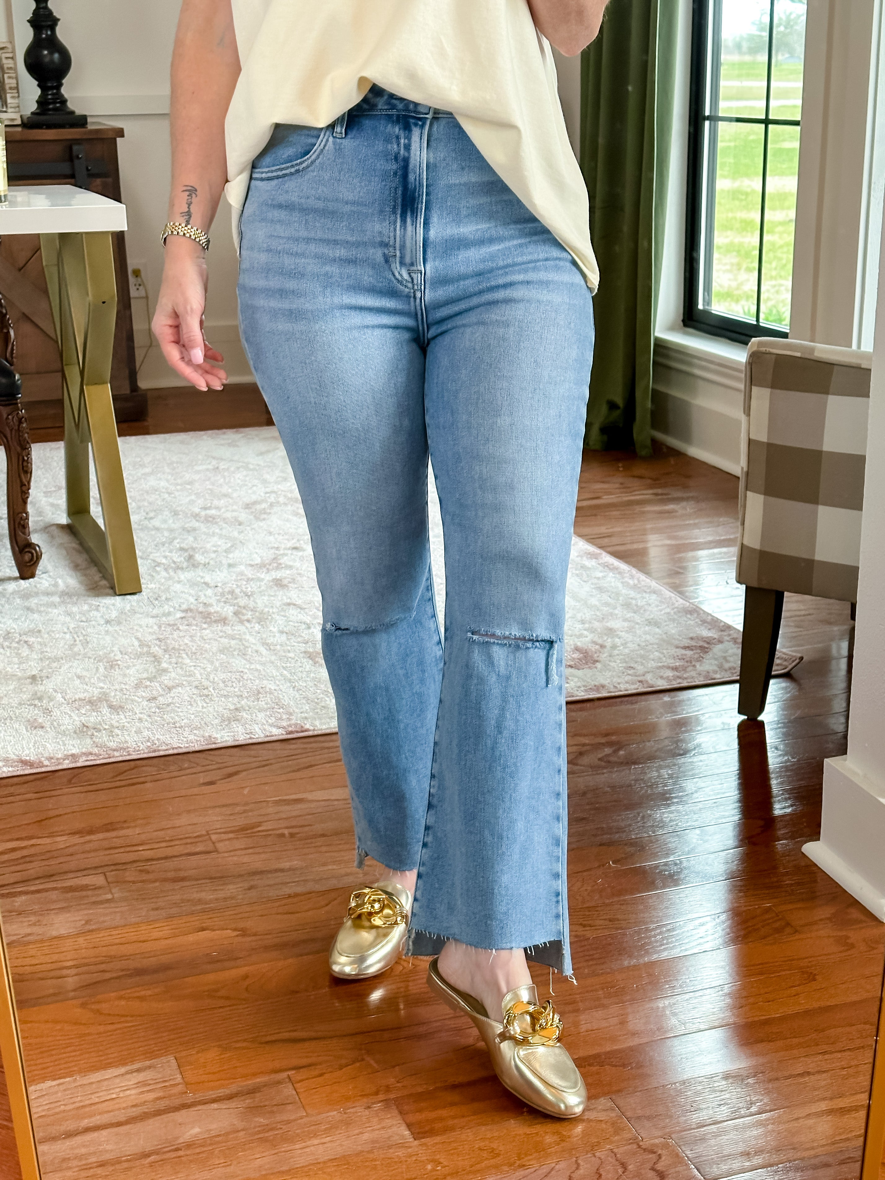 Kassady Fit and Flare Jeans