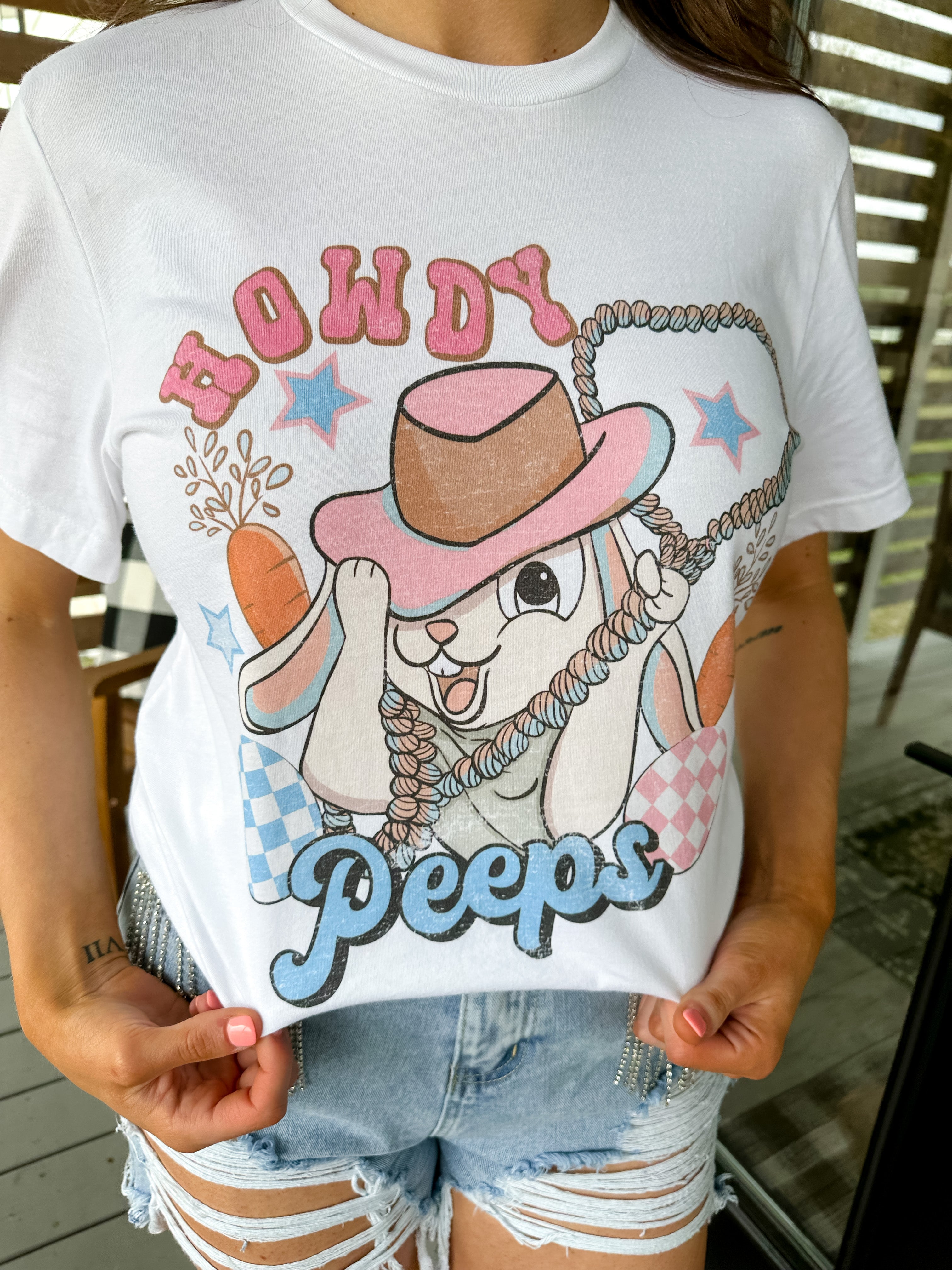 Howdy Peeps Graphic Tee