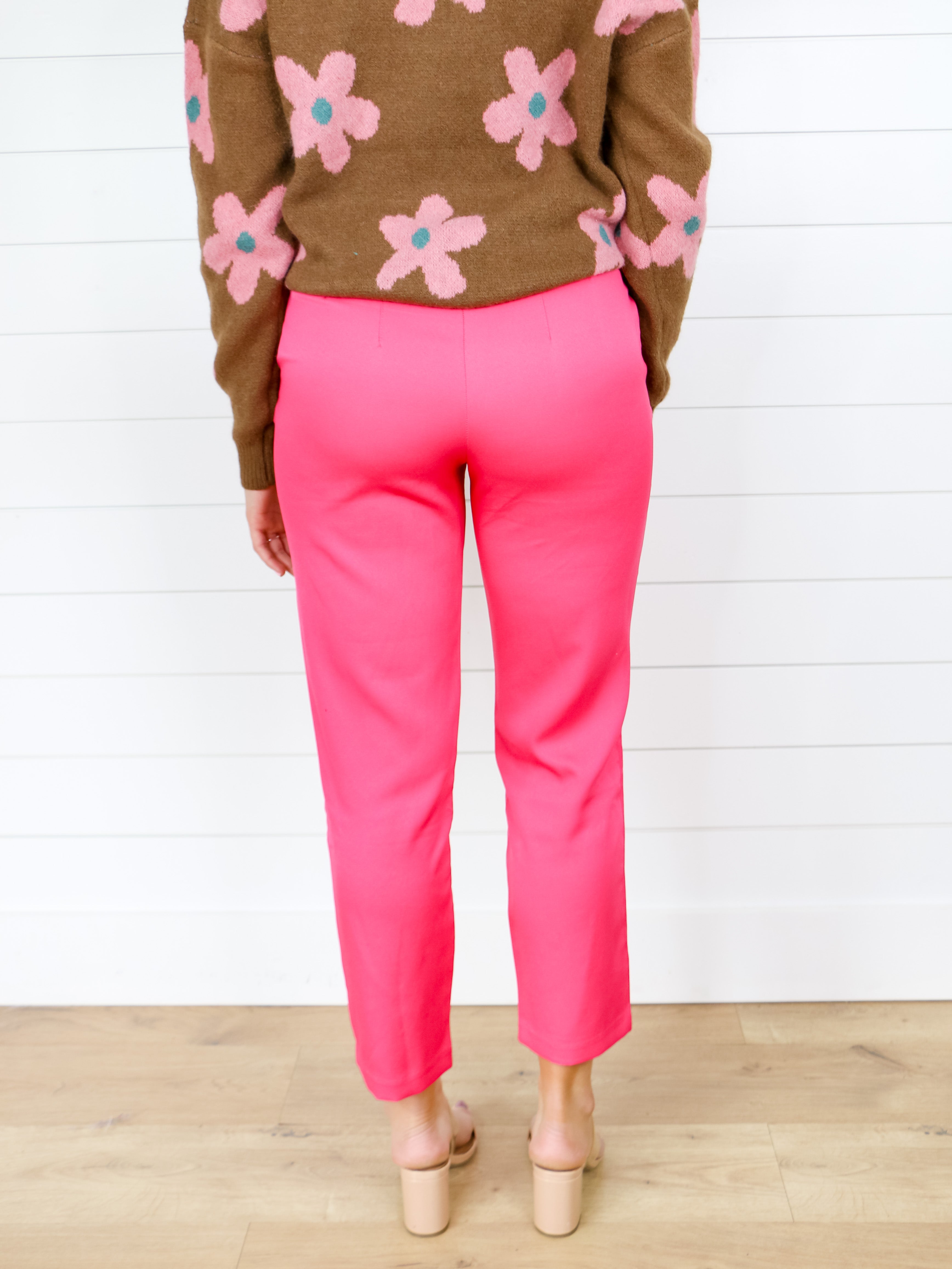 Make the Moment Pants in Hot Pink