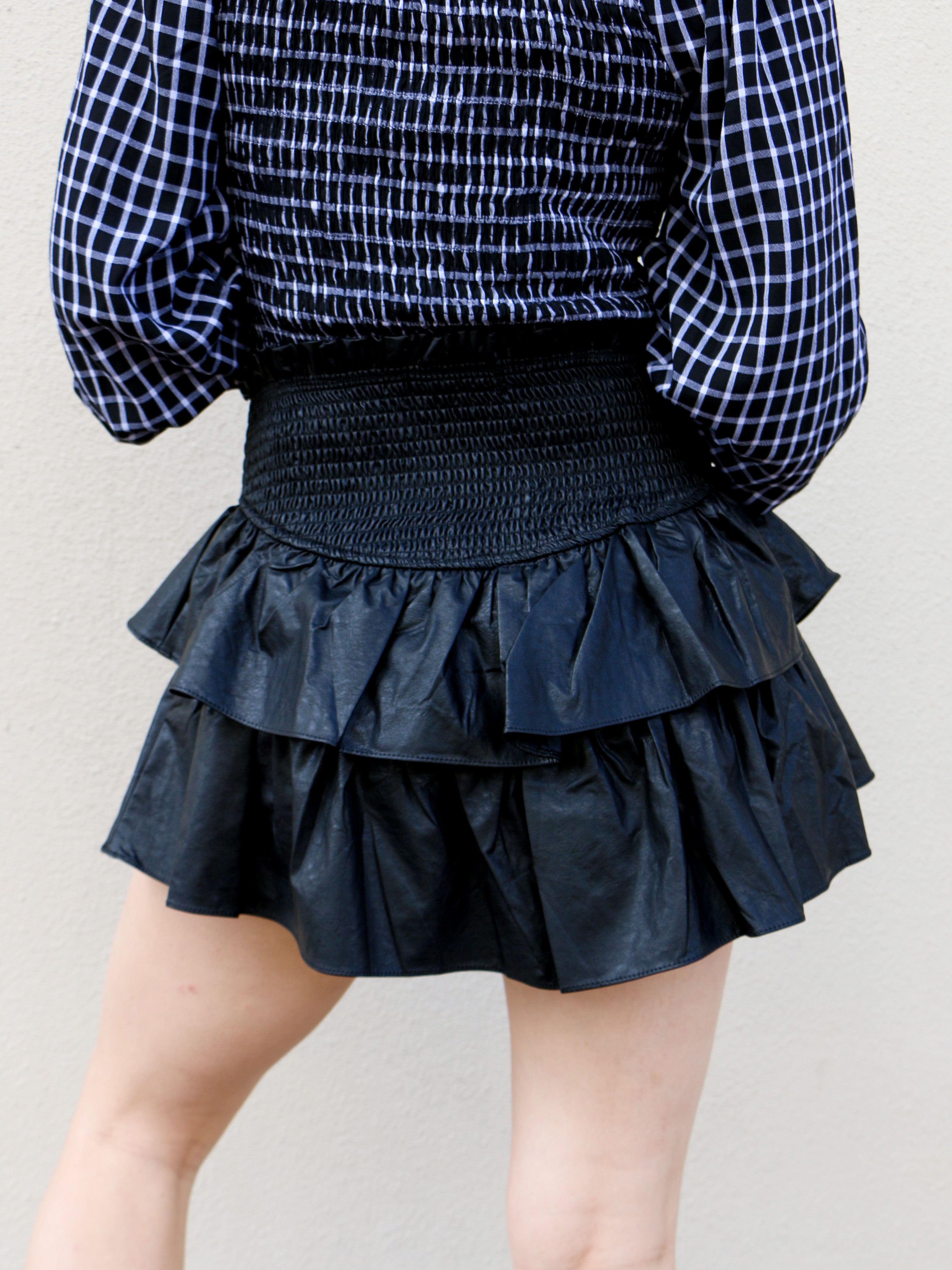 You Won My Heart Skirt in Black