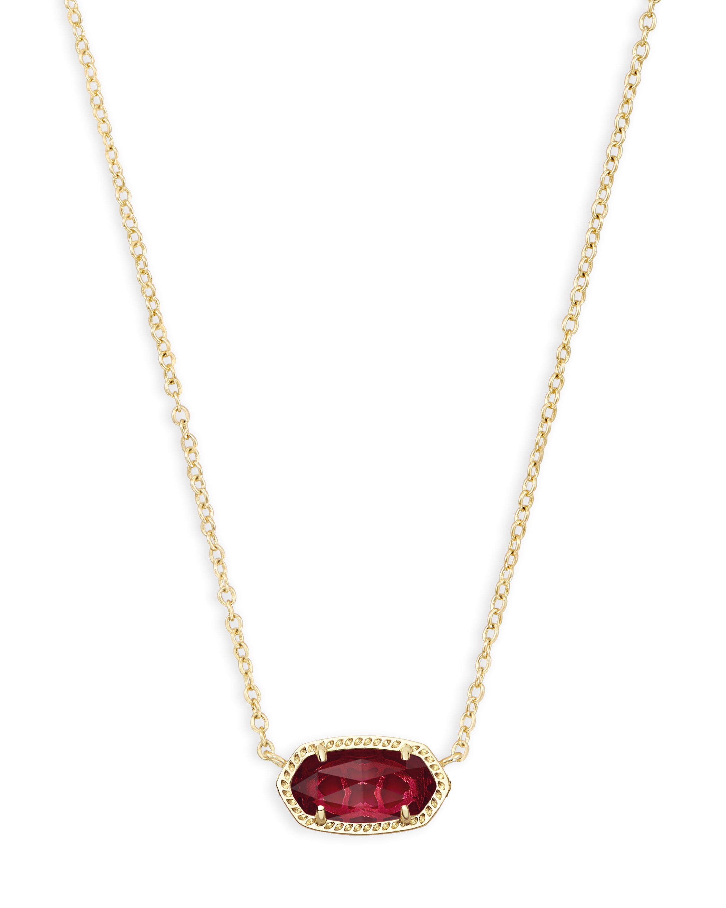 Elisa Pendant in Gold Birthstones