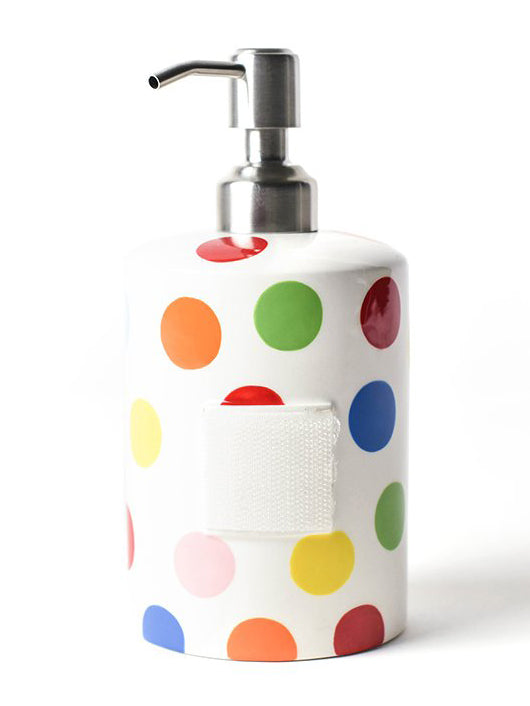 Bright Small Dot Mini Cylinder Soap Pump