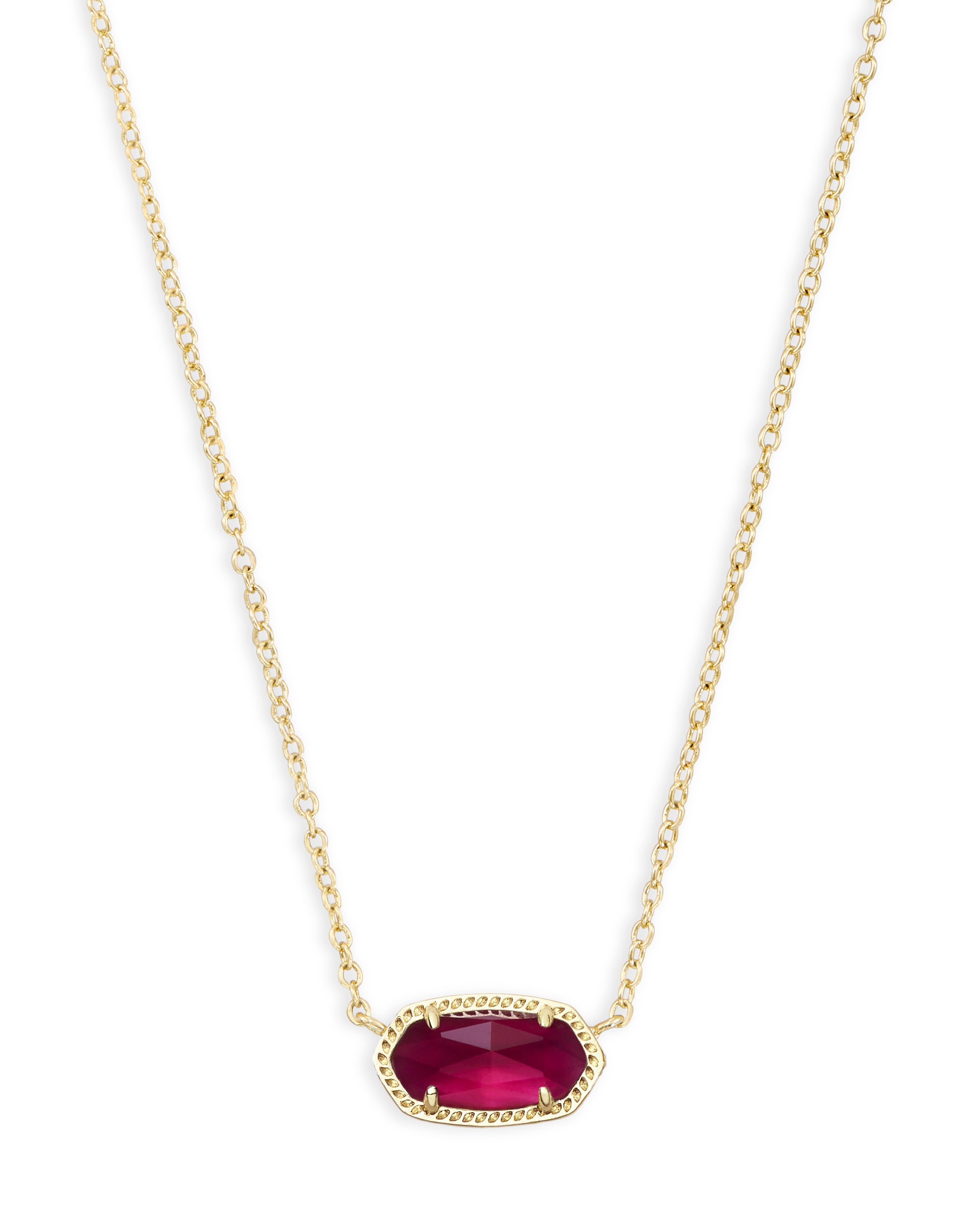Elisa Pendant in Gold Birthstones