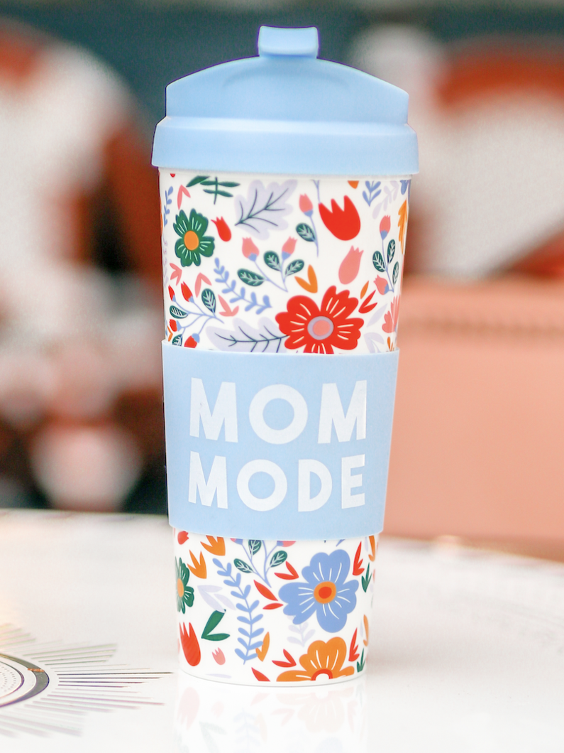 Mom Mode Travel Coffee Mug
