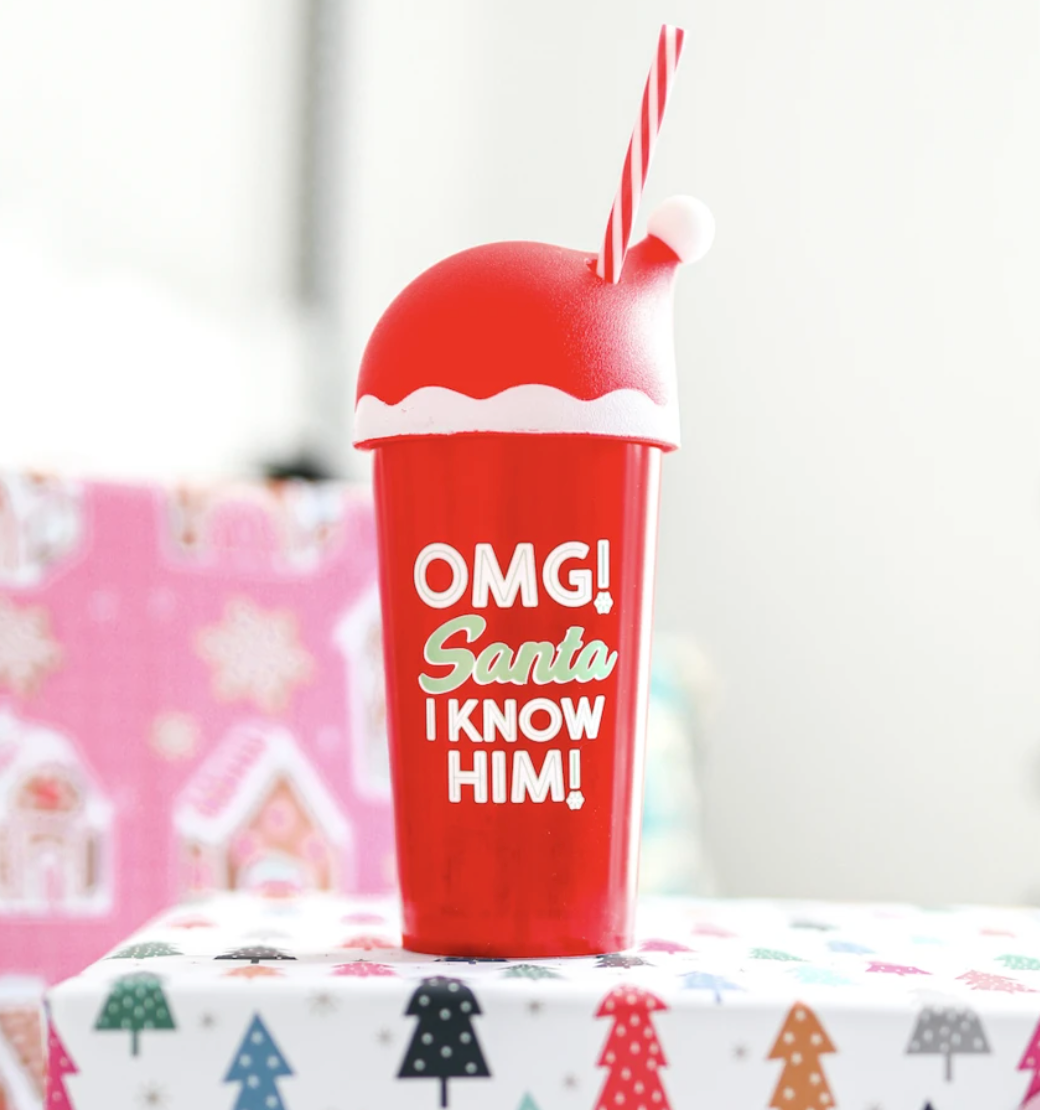 OMG Santa I Know Him Tumbler