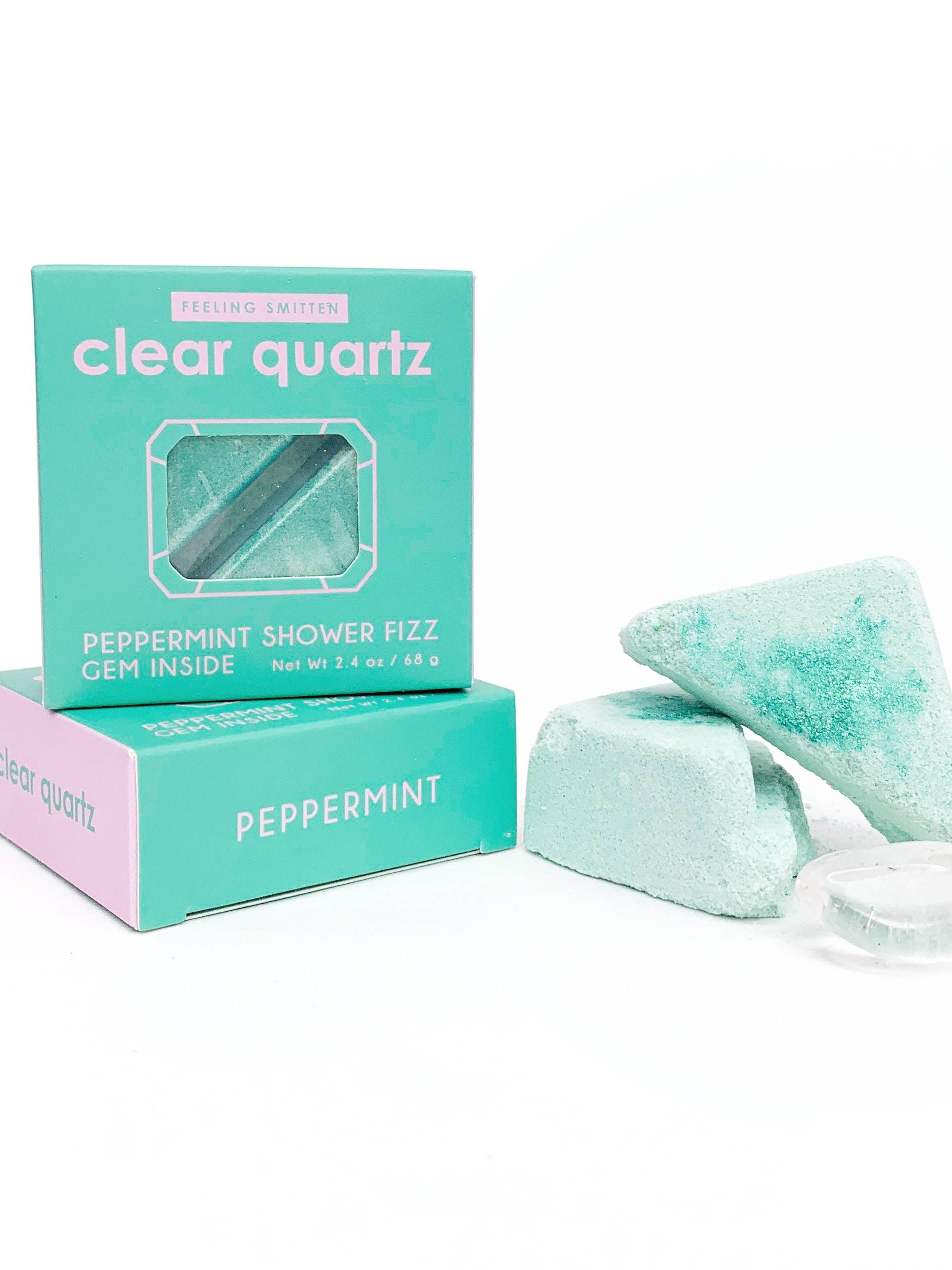 Clear Quartz Fizz Shower Steamer