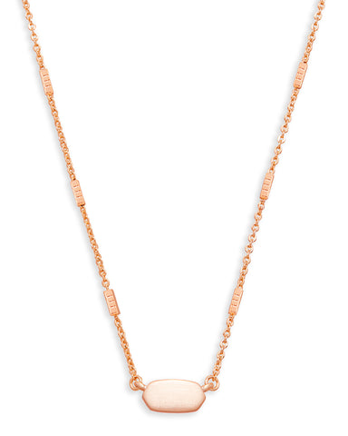Dira Stone Gold Short Pendant Necklace in Ivory Mix | Kendra Scott