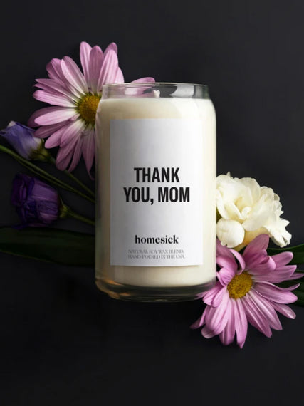 Thank you, Mom Candle