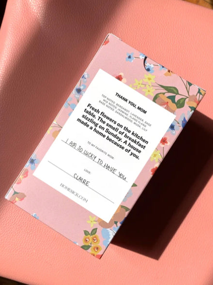 Thank you, Mom Candle